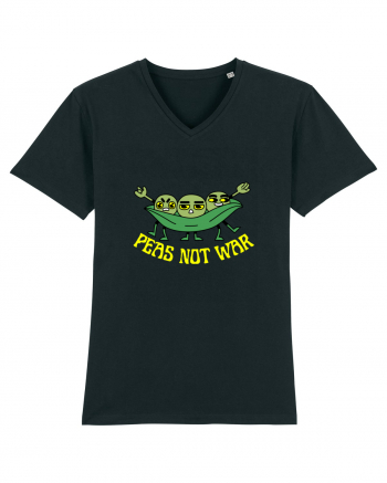 Peas Not War Black