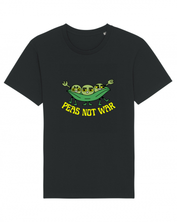 Peas Not War Black