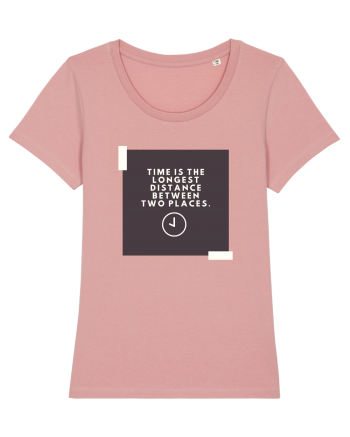 Time is the shortest distance  Canyon Pink