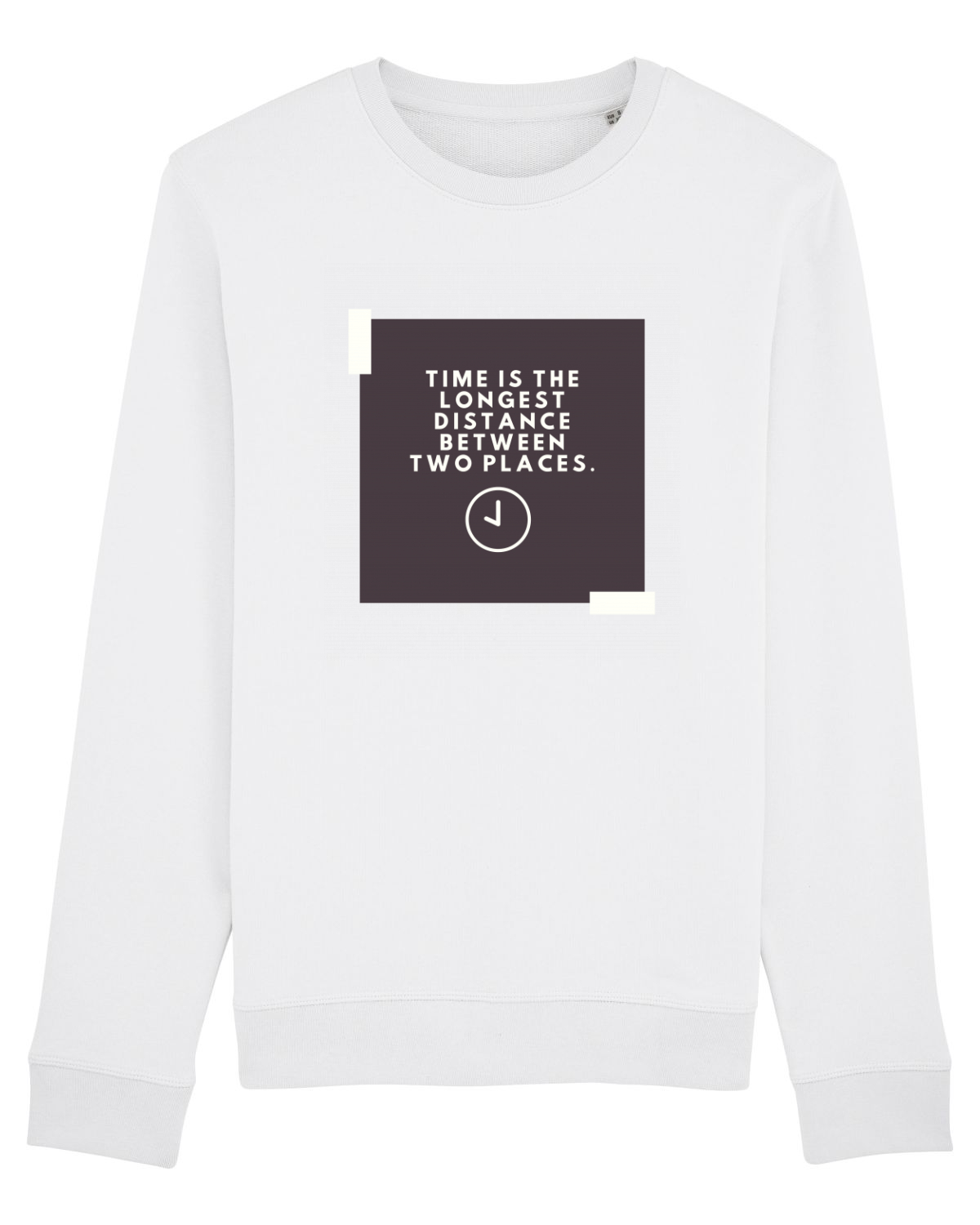 Bluză mânecă lungă Unisex Rise White