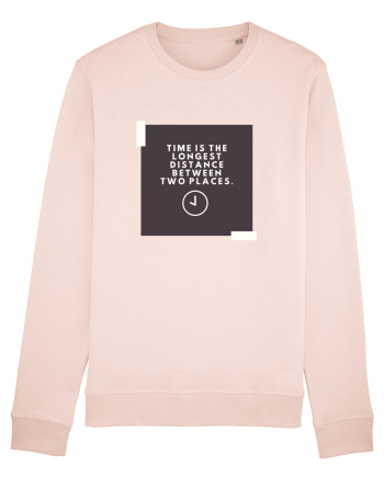 Time is the shortest distance  Candy Pink