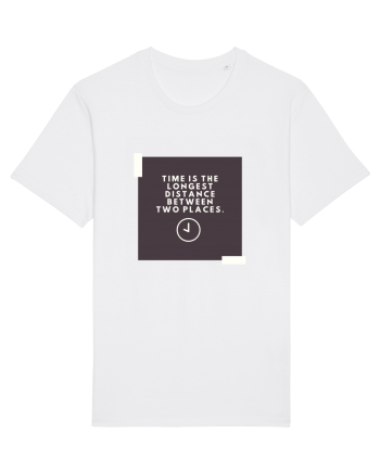 Time is the shortest distance  White