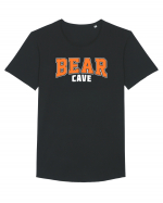 Bear Cave Tricou mânecă scurtă guler larg Bărbat Skater