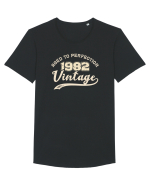 Vintage 1982 Aged to perfection Tricou mânecă scurtă guler larg Bărbat Skater