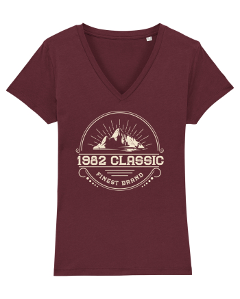 Vintage 1982 Classic finest brand Burgundy