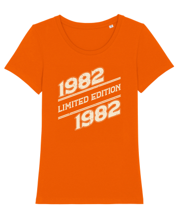 Vintage 1982 Limited edition Bright Orange