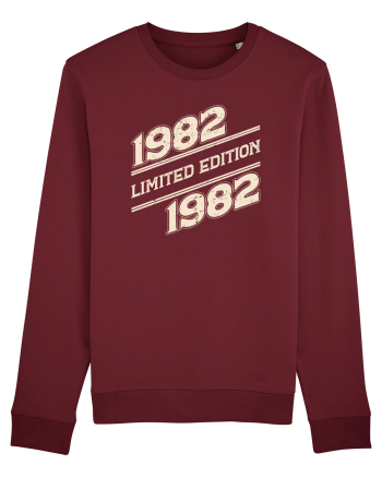 Vintage 1982 Limited edition Burgundy