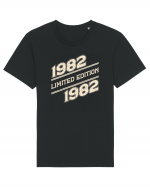 Vintage 1982 Limited edition Tricou mânecă scurtă Unisex Rocker