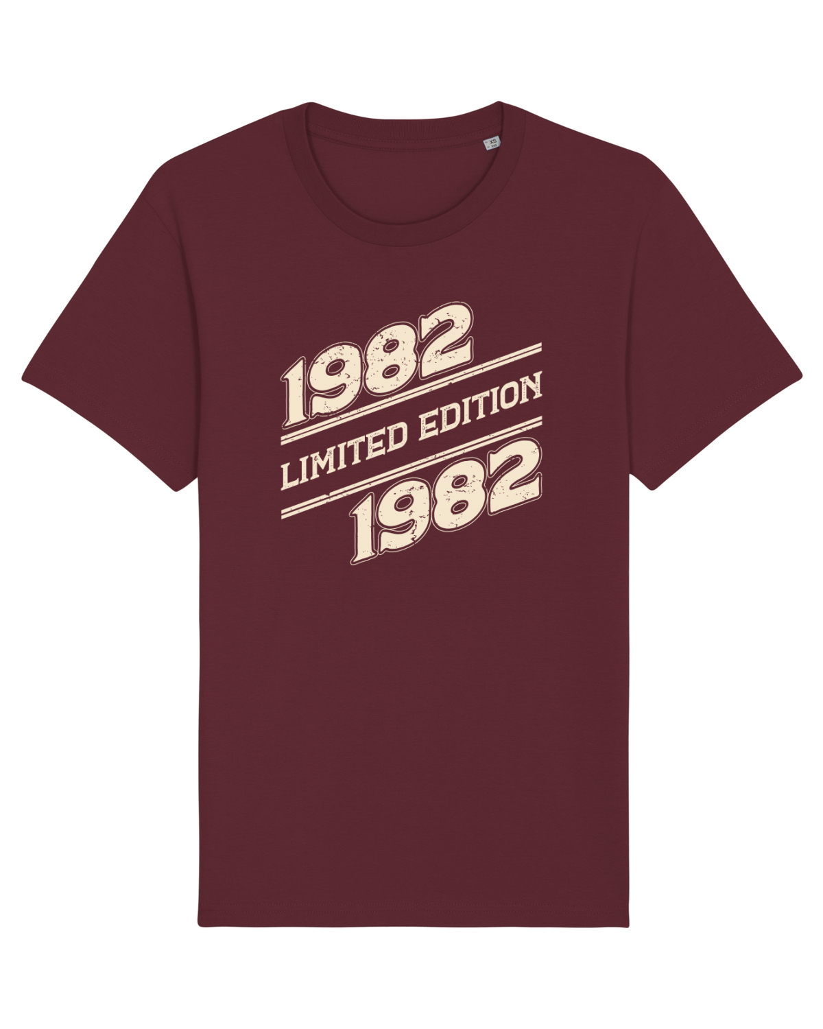 Tricou mânecă scurtă Unisex Rocker Burgundy
