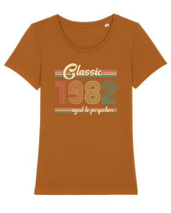 Vintage ST 1982 Classic aged to perfection Roasted Orange