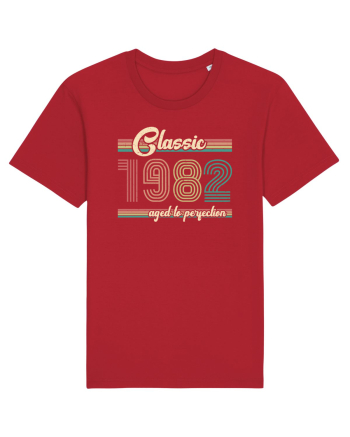 Vintage ST 1982 Classic aged to perfection Red