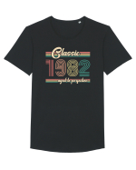 Vintage ST 1982 Classic aged to perfection Tricou mânecă scurtă guler larg Bărbat Skater