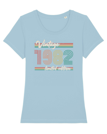 Vintage ST 1982 dark line Sky Blue