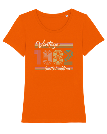 Vintage ST 1982 dark line Bright Orange