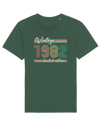 Vintage ST 1982 dark line Bottle Green