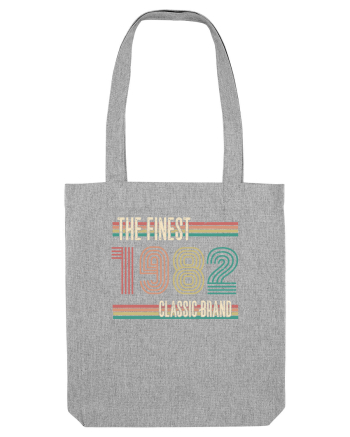 Vintage ST 1982  finest classic brand Heather Grey