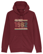 Vintage ST 1982  finest classic brand Hanorac cu fermoar Unisex Connector