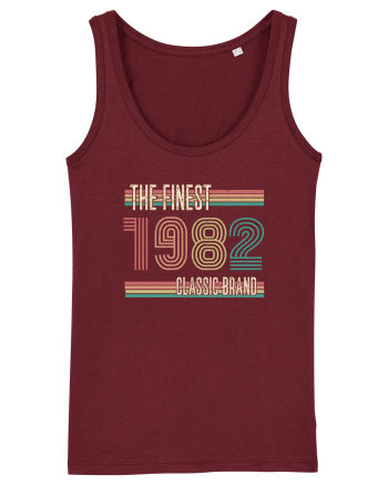 Vintage ST 1982  finest classic brand Burgundy
