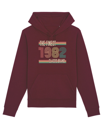 Vintage ST 1982  finest classic brand Burgundy