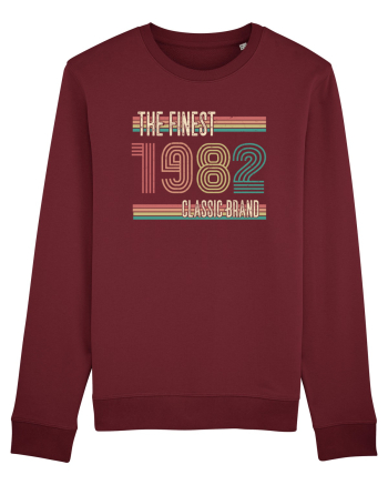 Vintage ST 1982  finest classic brand Burgundy