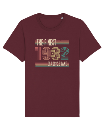 Vintage ST 1982  finest classic brand Burgundy