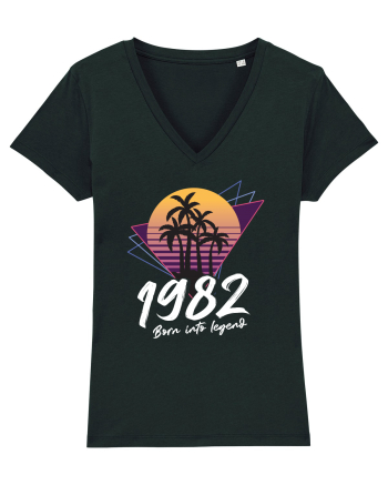 Synthwave  1982 born into legend Black