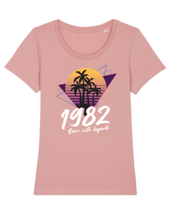 Synthwave  1982 born into legend Canyon Pink