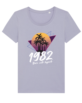 Synthwave  1982 born into legend Lavender