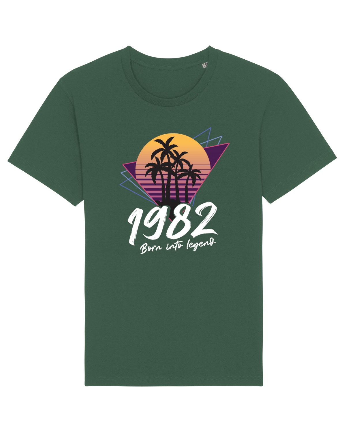 Tricou mânecă scurtă Unisex Rocker Bottle Green