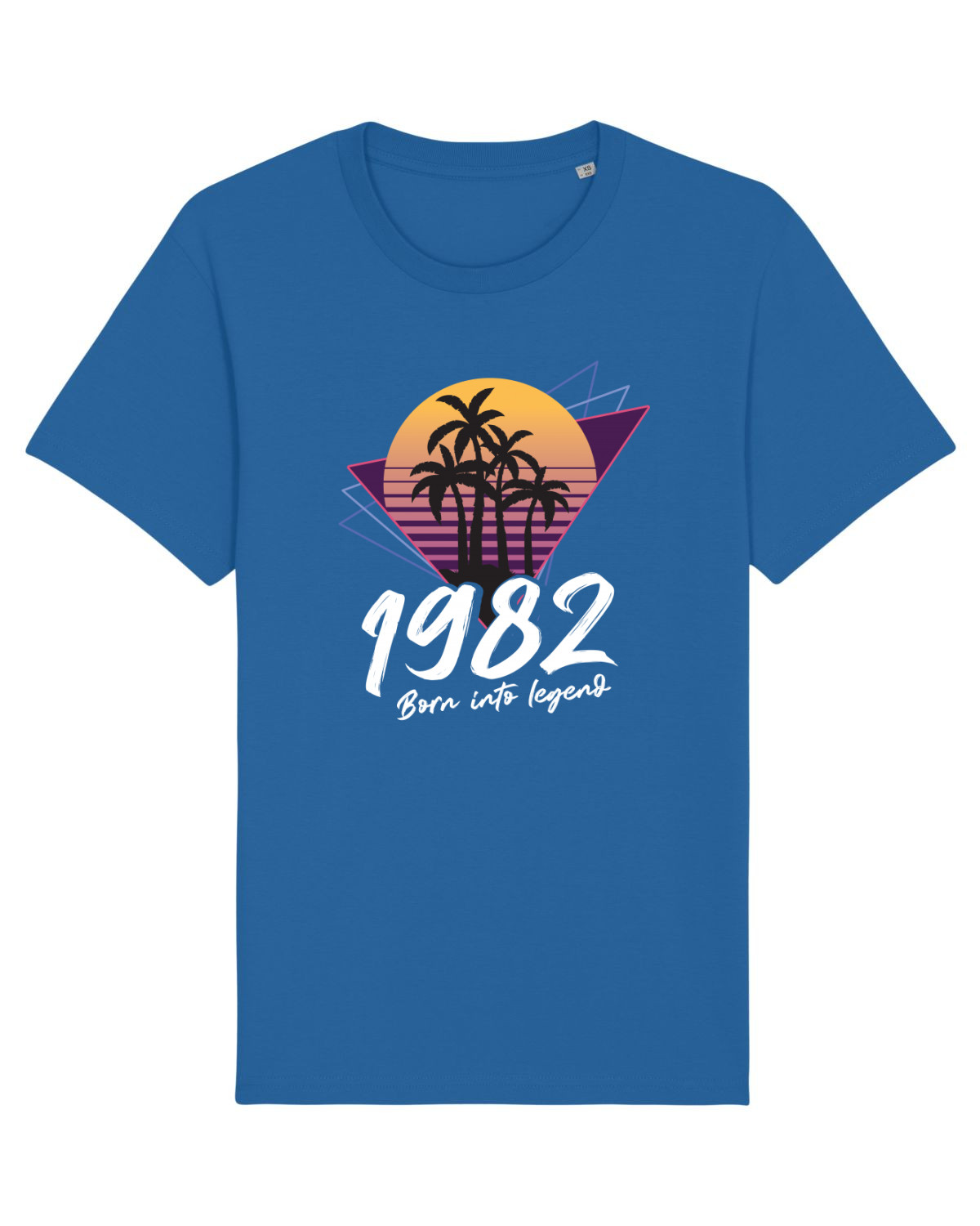 Tricou mânecă scurtă Unisex Rocker Royal Blue
