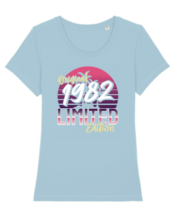 Synthwave  1982 original limited edition Sky Blue