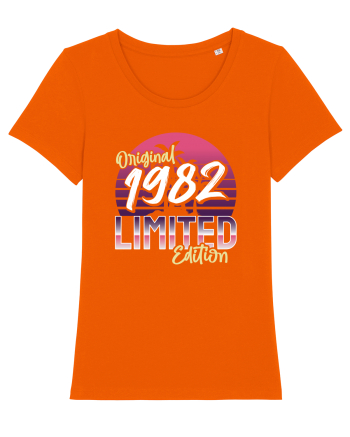 Synthwave  1982 original limited edition Bright Orange