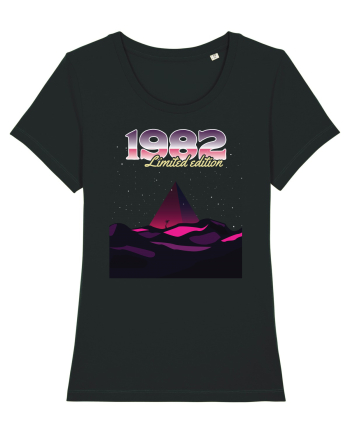 Synthwave  1982 pyramid limited edition Black