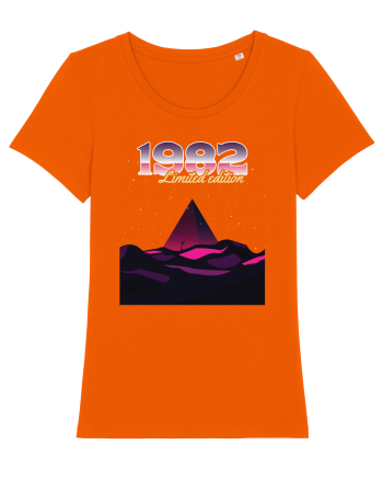 Synthwave  1982 pyramid limited edition Bright Orange