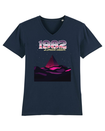 Synthwave  1982 pyramid limited edition French Navy