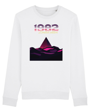 Synthwave  1982 pyramid limited edition White