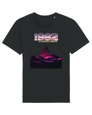 Synthwave  1982 pyramid limited edition Black