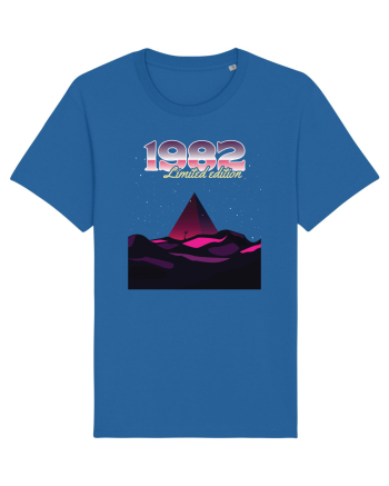 Synthwave  1982 pyramid limited edition Royal Blue