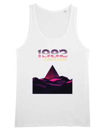 Synthwave  1982 pyramid limited edition White