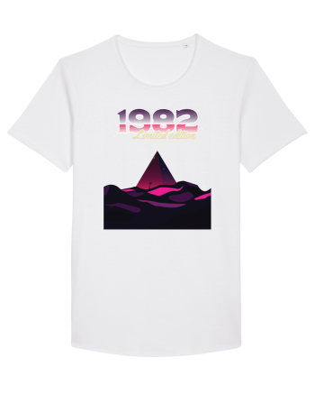 Synthwave  1982 pyramid limited edition White