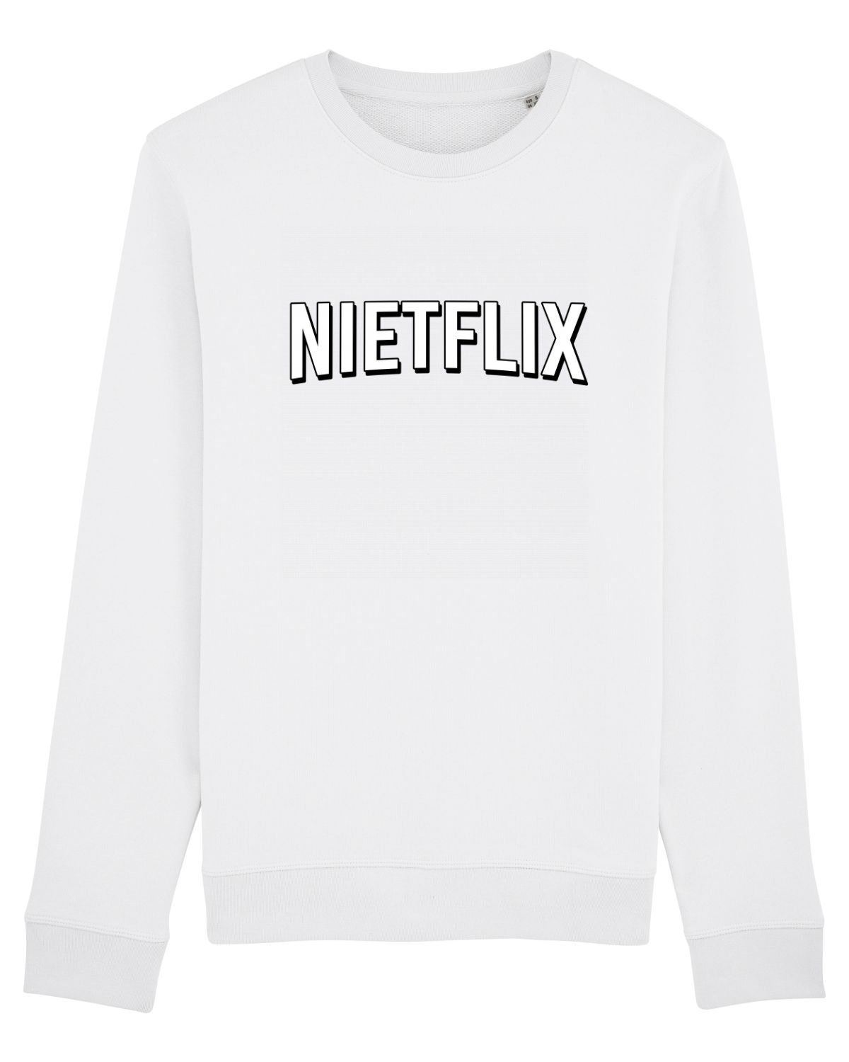 Bluză mânecă lungă Unisex Rise White