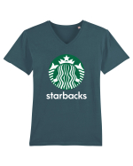 Starbacks Tricou mânecă scurtă guler V Bărbat Presenter