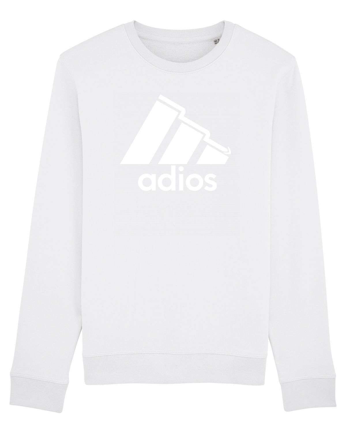 Bluză mânecă lungă Unisex Rise White