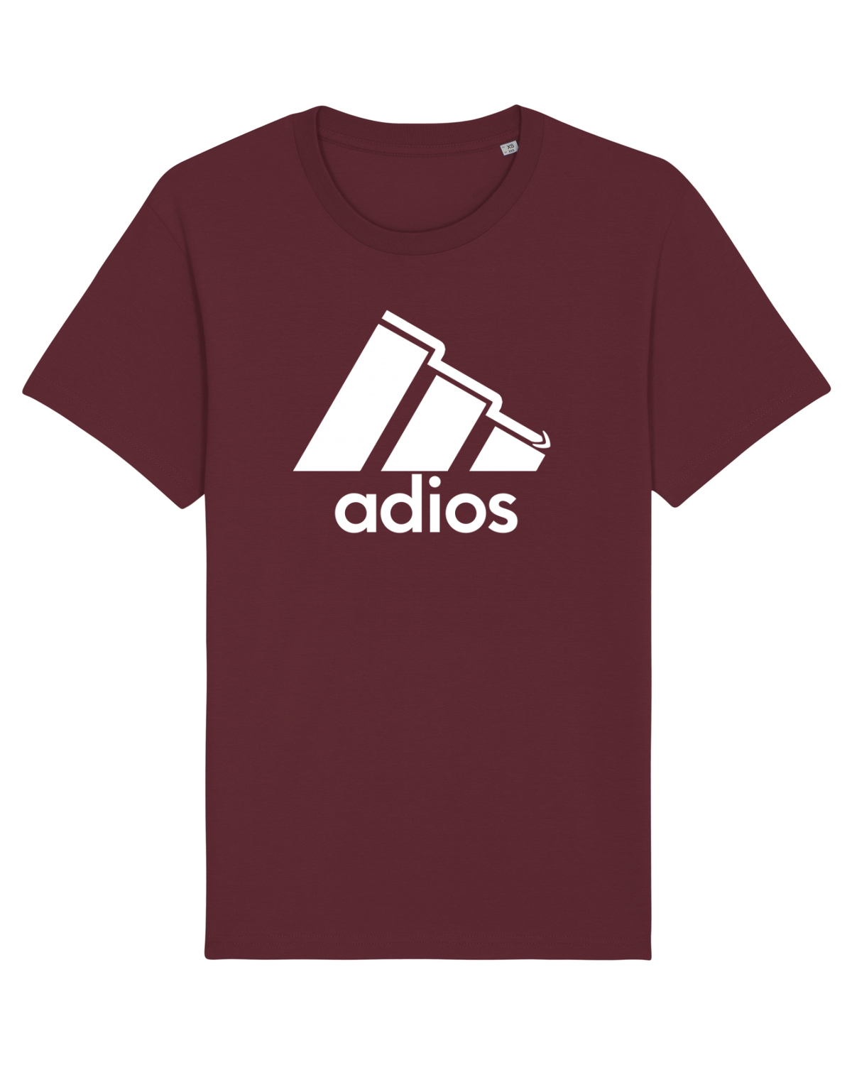 Tricou mânecă scurtă Unisex Rocker Burgundy