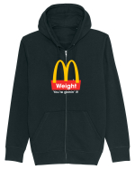 Mc D0nalds WEIGHT Hanorac cu fermoar Unisex Connector