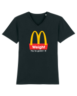 Mc D0nalds WEIGHT Tricou mânecă scurtă guler V Bărbat Presenter