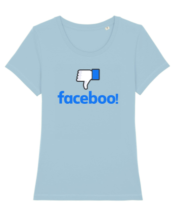Faceboo Sky Blue
