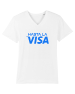 Hasta la VISA Tricou mânecă scurtă guler V Bărbat Presenter