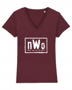 NWO Tricou mânecă scurtă guler V Damă Evoker