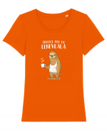 Tricoul meu de Leneș Tricou mânecă scurtă guler larg fitted Damă Expresser